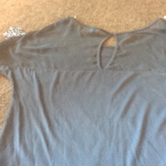 Grey sequin top - Picture 2 of 3